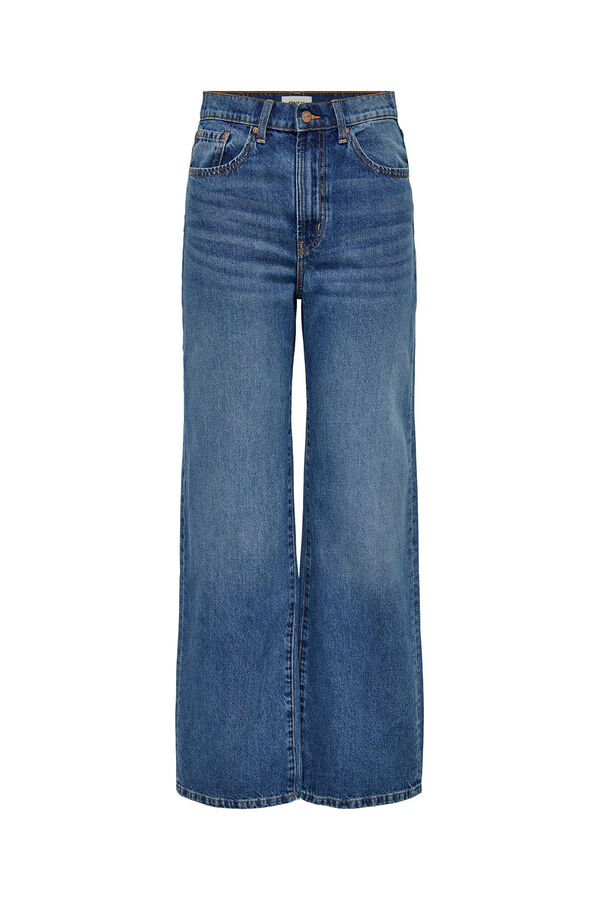 Only Jeans wide azul