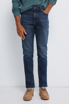 Springfield Jeans lavado medio oscuro slim fit