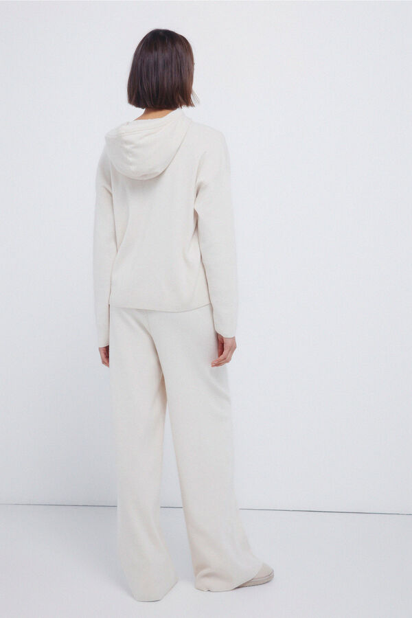 Springfield Jersey-Knit culottes trouser brown