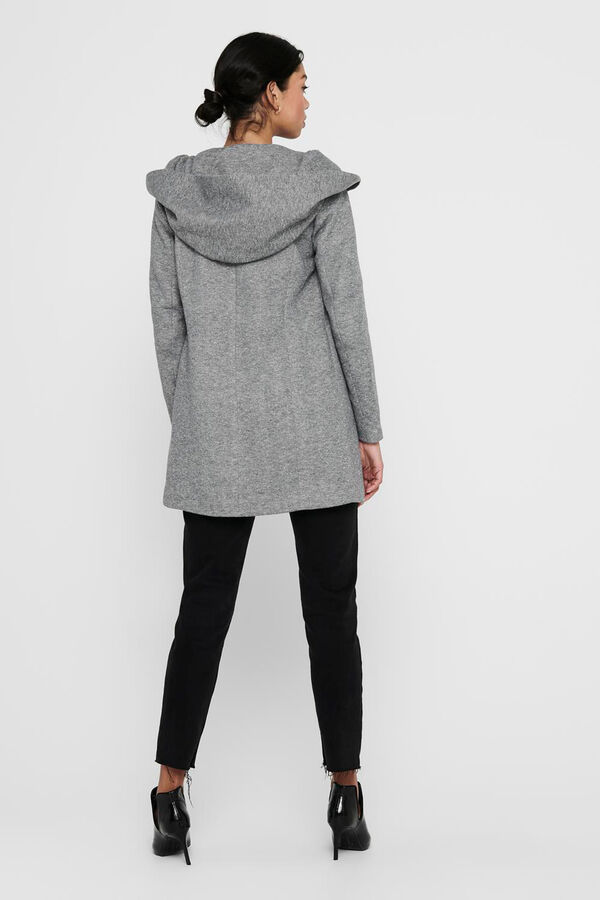 Only Midi - Mantel  Grau