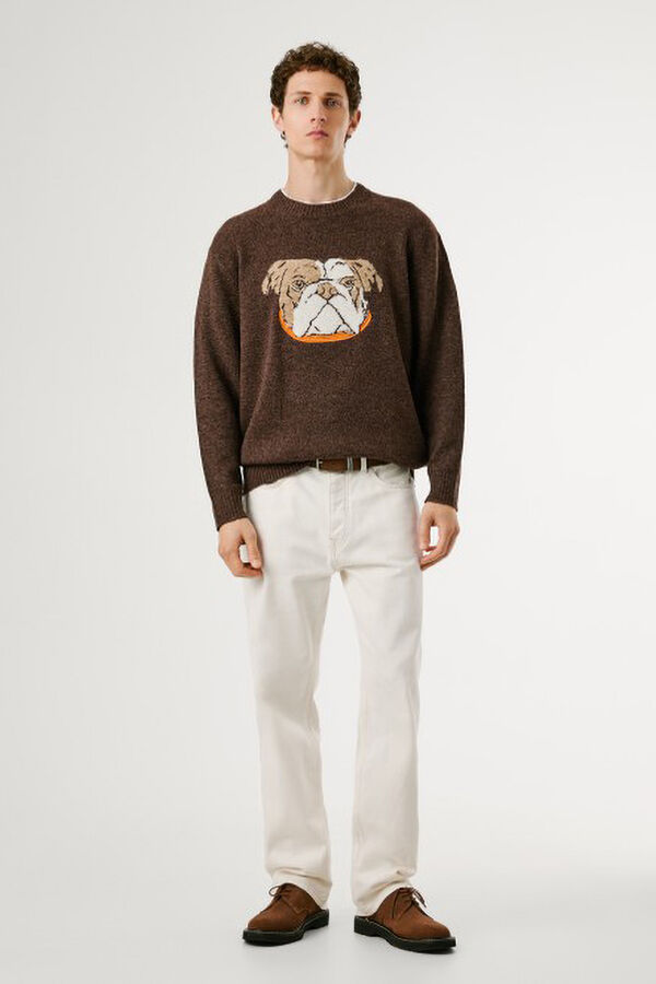 Pepe Jeans Phelan jersey-knit jumper nude