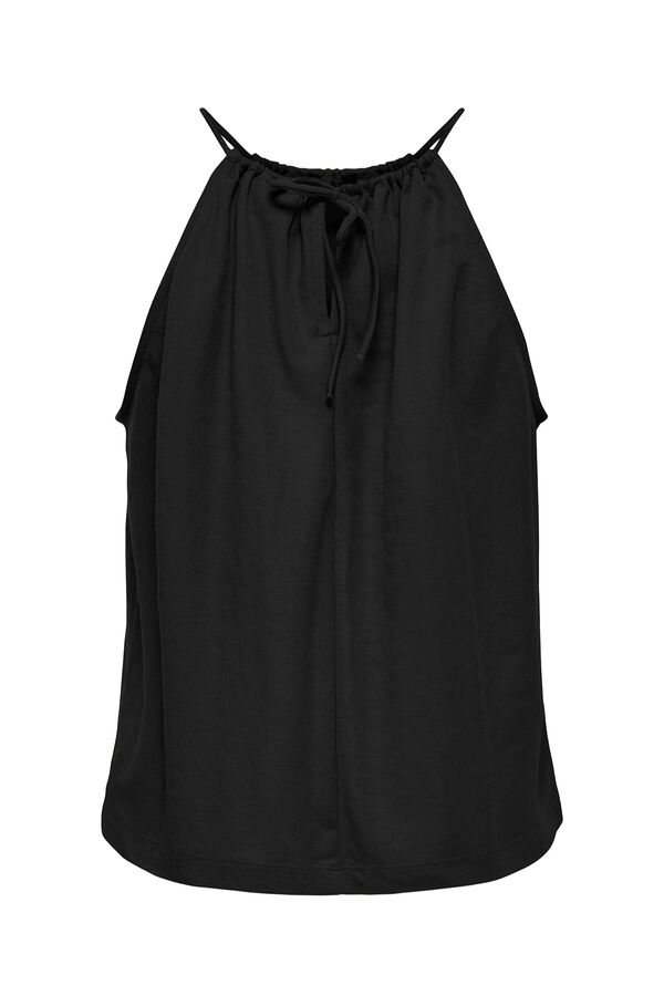 JDY Top cuello halter negro