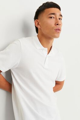 Polo slim piqué