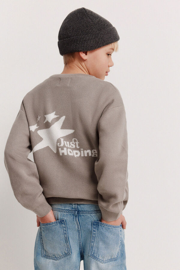 Springfield Kids Jersey "Just Hopping" ni&ntilde;o. gris