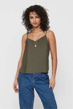 Only V-neck strappy top