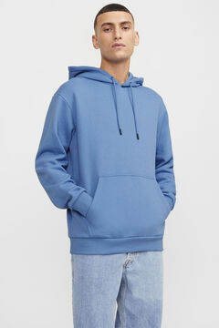 Springfield Sweatshirt com capuz padrão azulado
