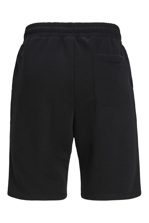 Jack & Jones PLUS Short felpa regular negro