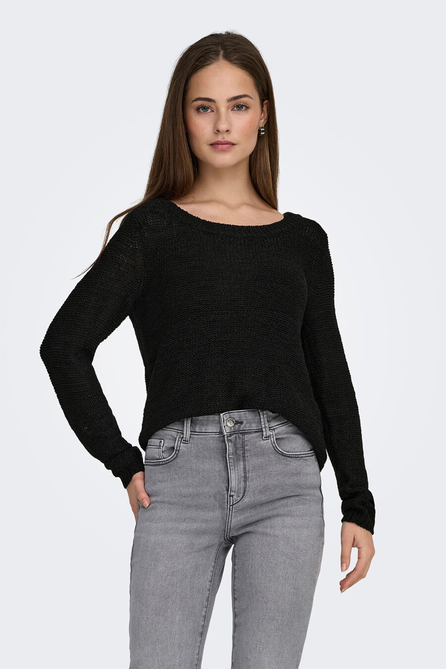 Jersey de cuello redondo