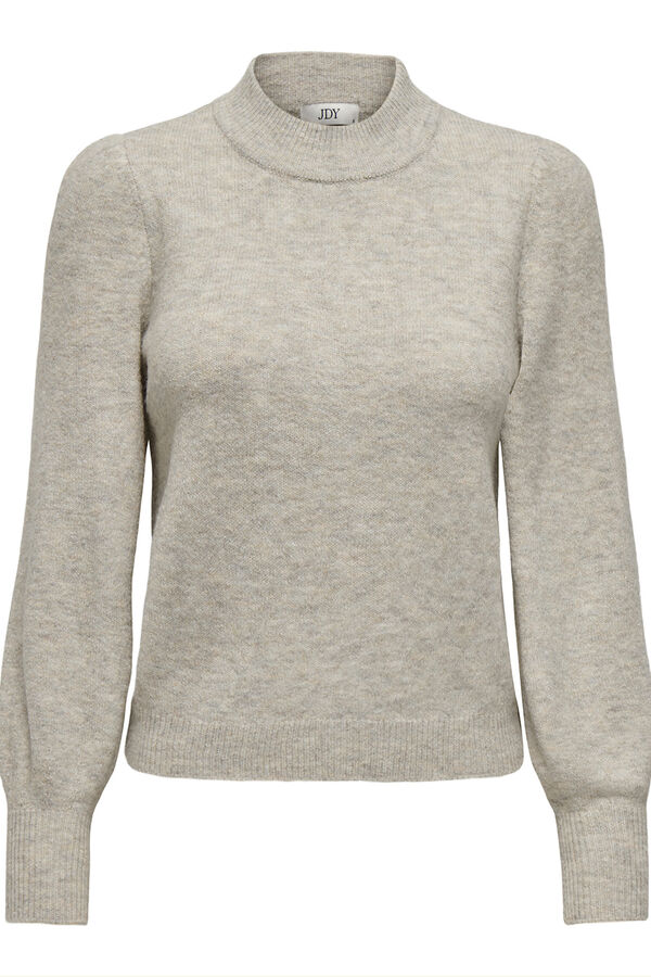 JDY High neck jumper grey