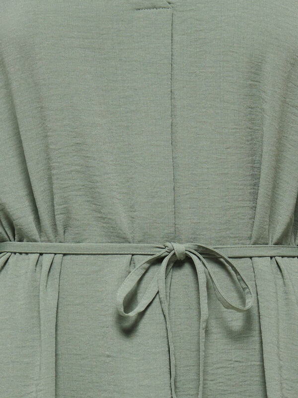 JDY Long-sleeve midi dress grey