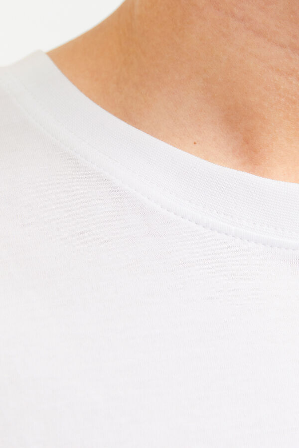 Jack & Jones Camiseta regular fit blanco
