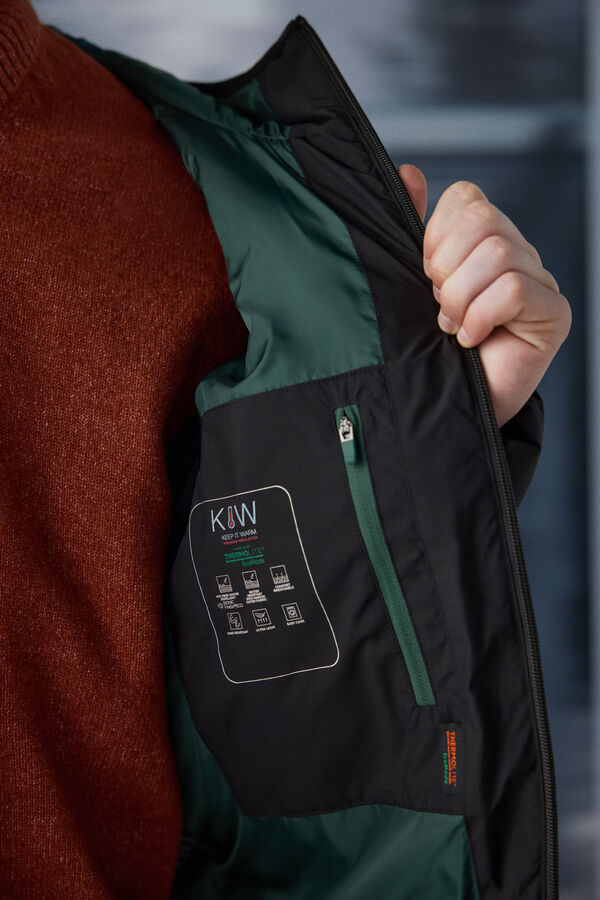 Springfield Thermal puffer jacket black