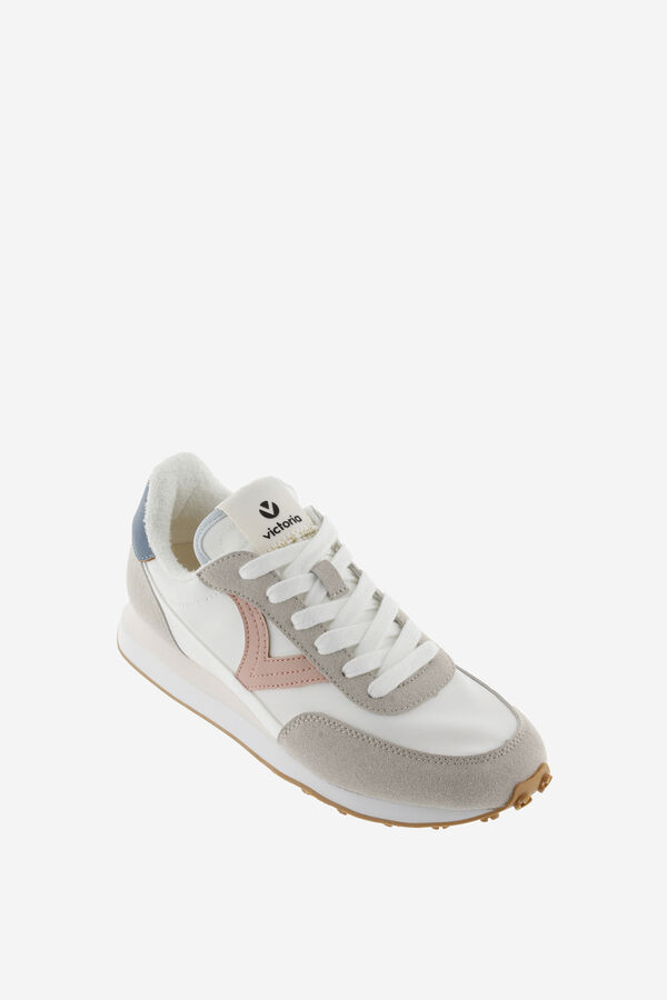 Springfield Sneakers with colour details pink