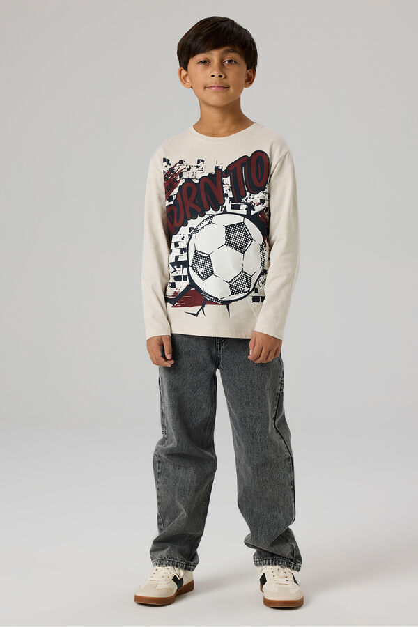 Name It Long-sleeve T-shirt brown