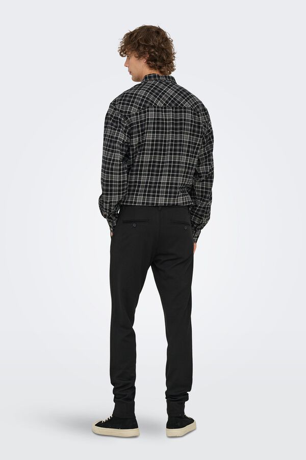 Only & Sons Chinohose Schwarz
