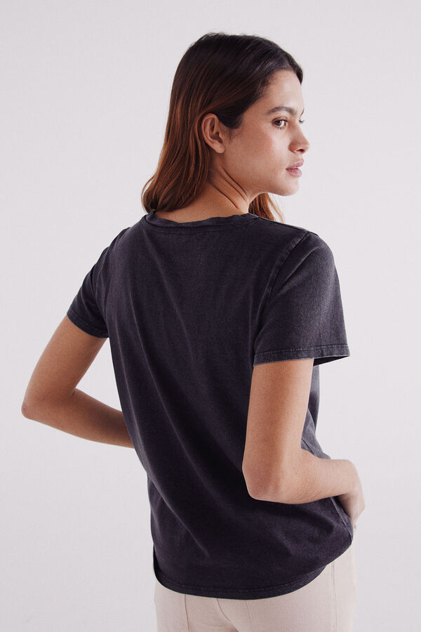 Springfield Camiseta gr&aacute;fica gris