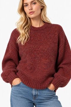 Noisy May Camisola de malha gola redonda