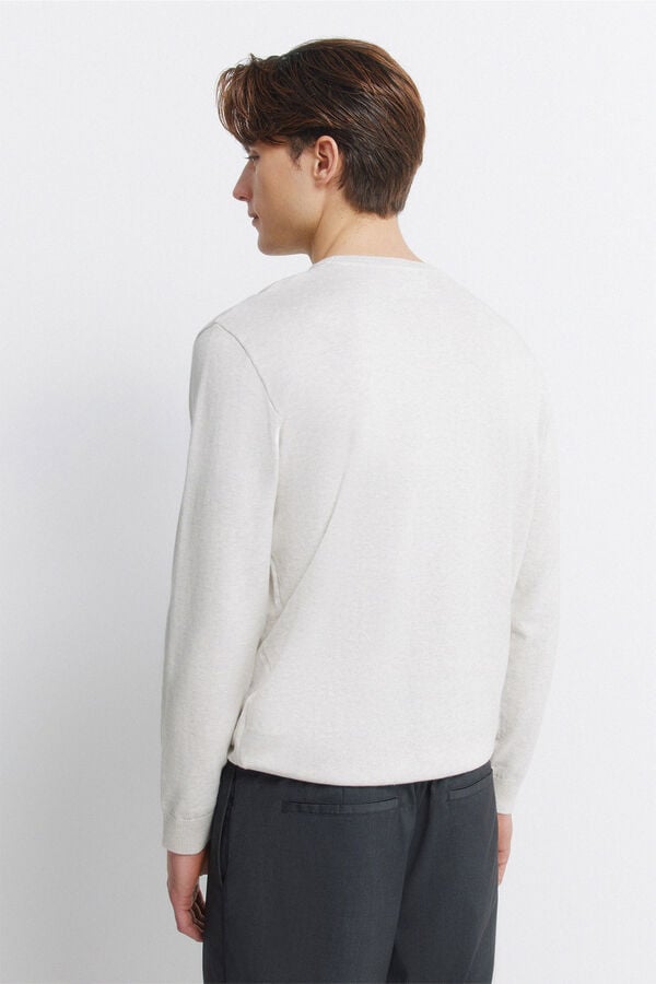 Springfield Basic logo jumper Springfield grey