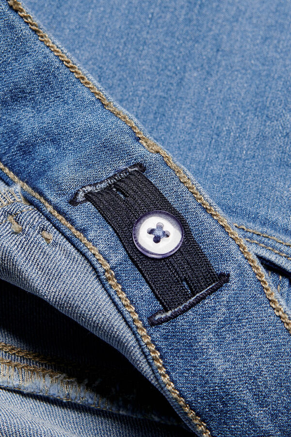 Only Girls Cal&ccedil;as jeans skinny para meninas azul