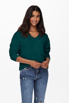 Only Pullover mit V- Ausschnitt