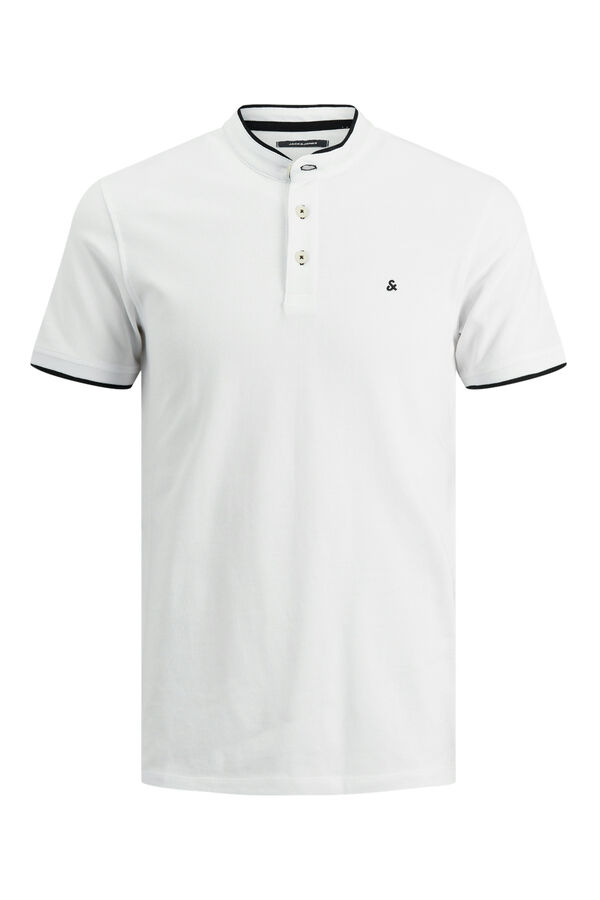 Jack & Jones Polo Mao Slim Fit branco