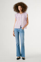 Pepe Jeans Pantal&oacute;n denim flare tiro bajo Pimlico azul