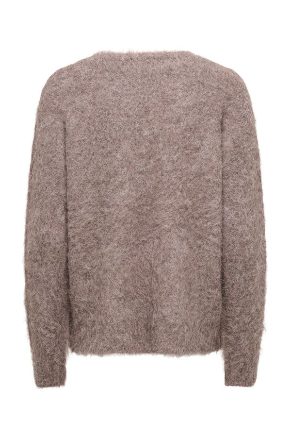 JDY Pullover Rundhalsausschnitt Nude