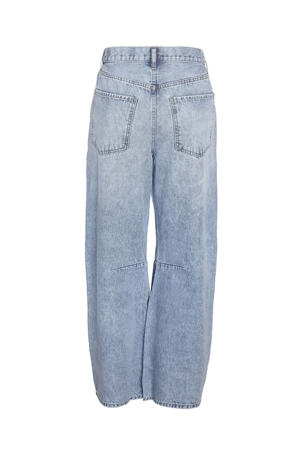 Noisy May Pantal&oacute;n barrel azul