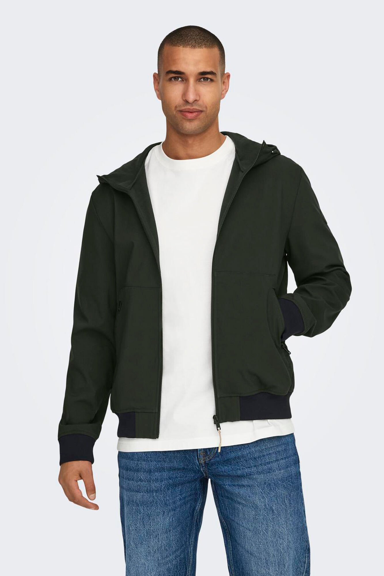 Only & Sons Chaqueta t&eacute;cnica estilo bomber de hombre