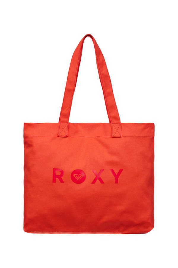Roxy Beach bag with handles red