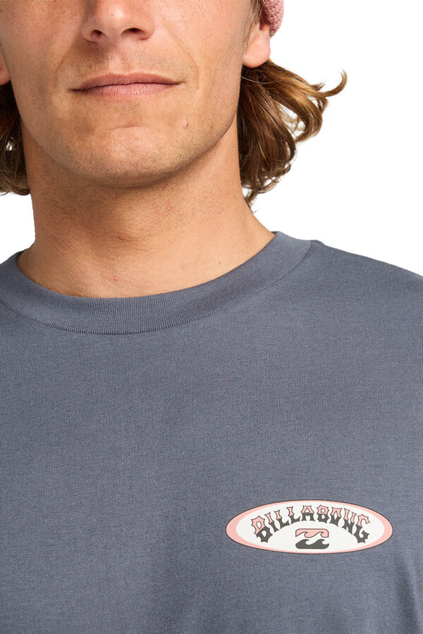 Billabong Stacked Arch - for men T-shirt Plava