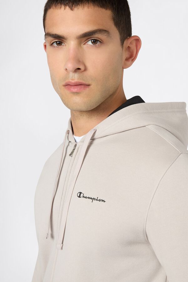 Champion Fato de treino com sweatshirt de capuz e fecho-&eacute;clair cinzento