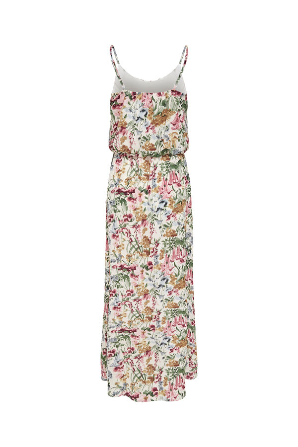 Only Strappy long dress white