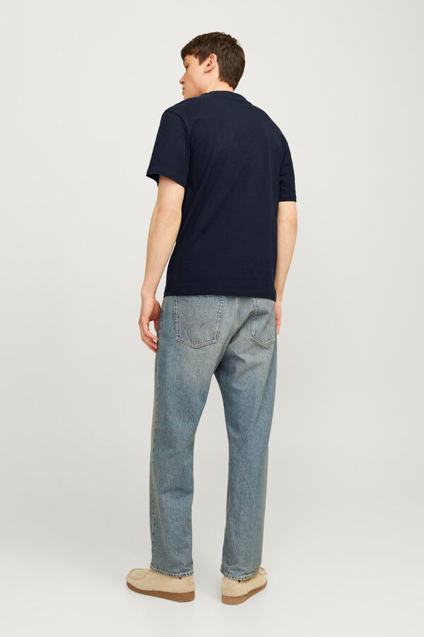 Jack & Jones Camiseta relaxed fit azul