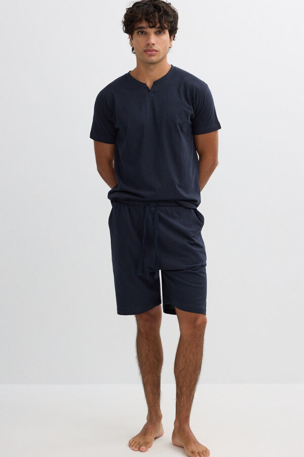 Inside Short pyjamas set blue