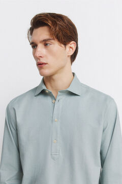 Springfield lightweight oxford polo shirt