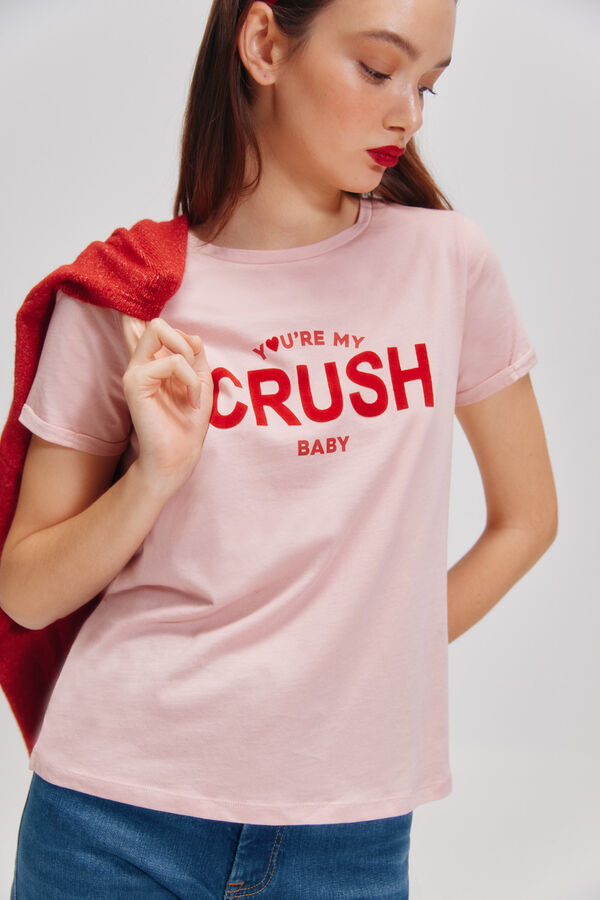 Springfield Graphic T-shirt pink