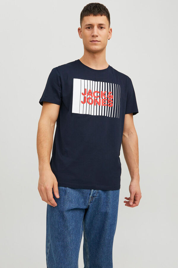 Springfield T-Shirt Standard Fit marino