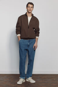 Springfield Overdyed relaxed fit chino jeans