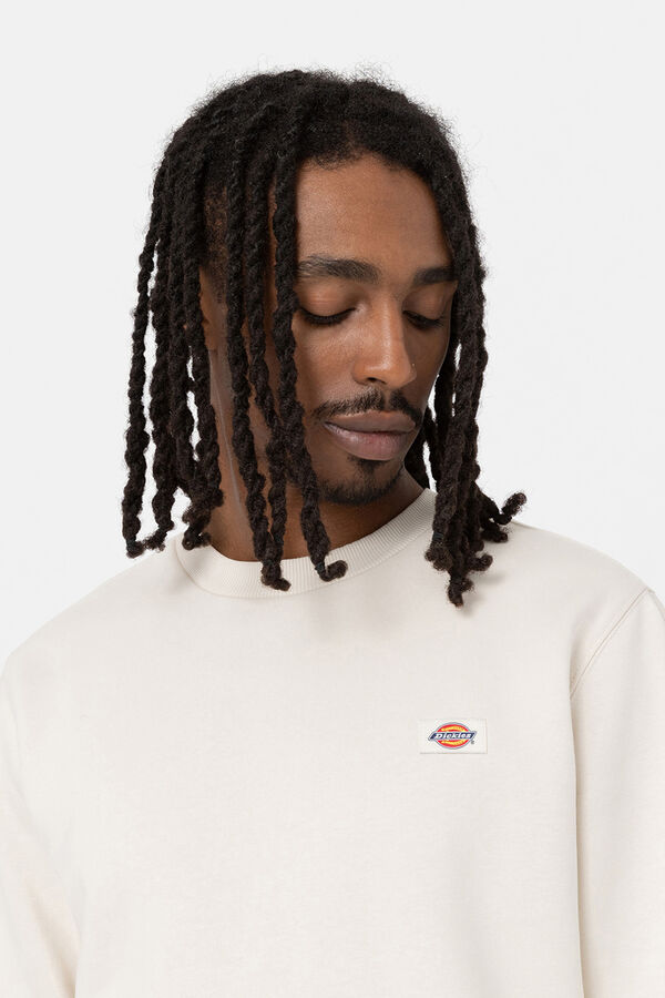Dickies Oakport roundneck sweatshirt white