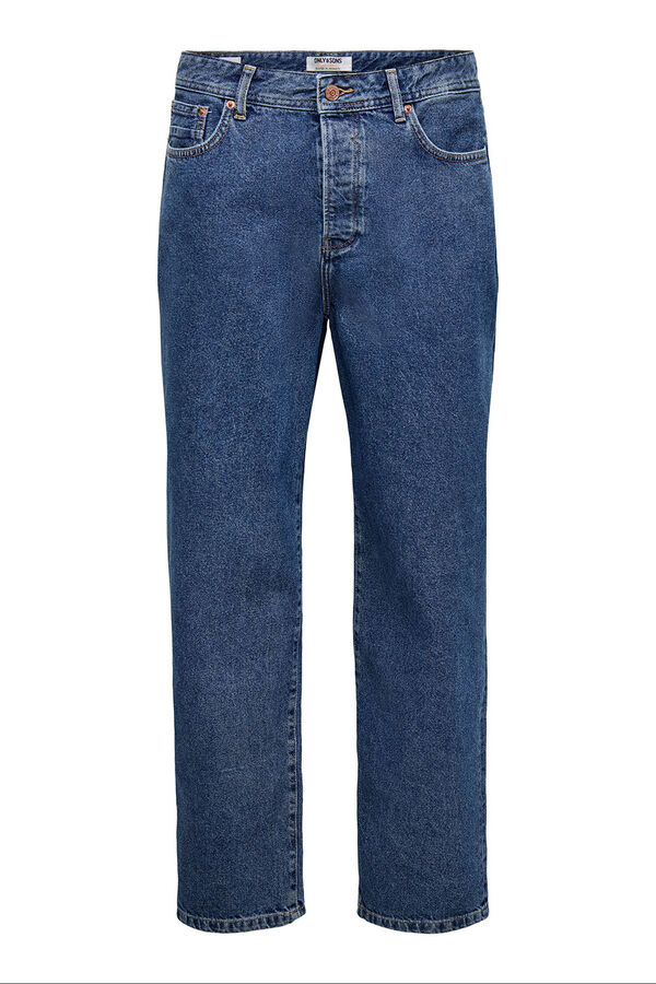 Only & Sons Jeans loose fit. bleu