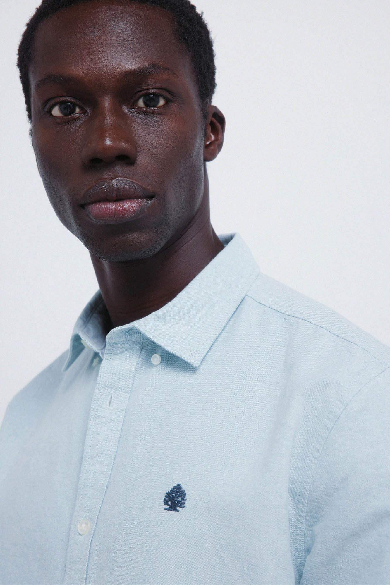 Springfield Oxford shirt with elbow patches
