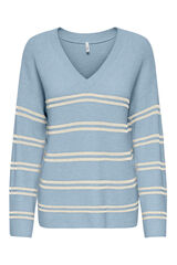 Only Jersey de rayas azul