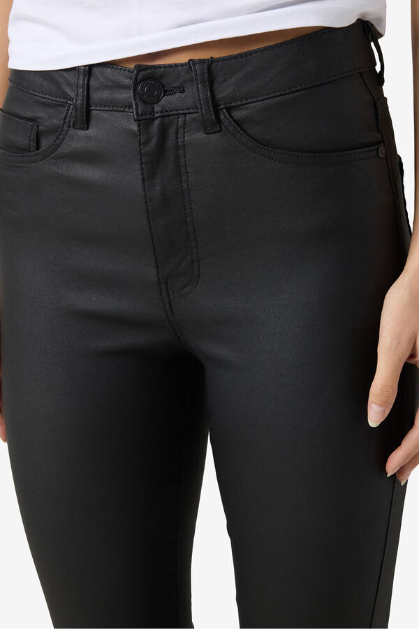 Noisy May Flare Jeans Sallie Schwarz