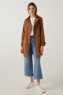 Springfield Langer Trenchcoat camel