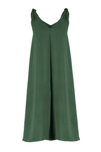 Trendyol Vestido midi com decote em bico