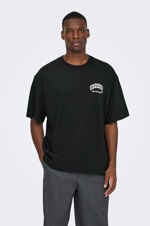 Only & Sons Short sleeve T-shirt black