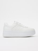 Inside T&eacute;nis informais plataforma  branco