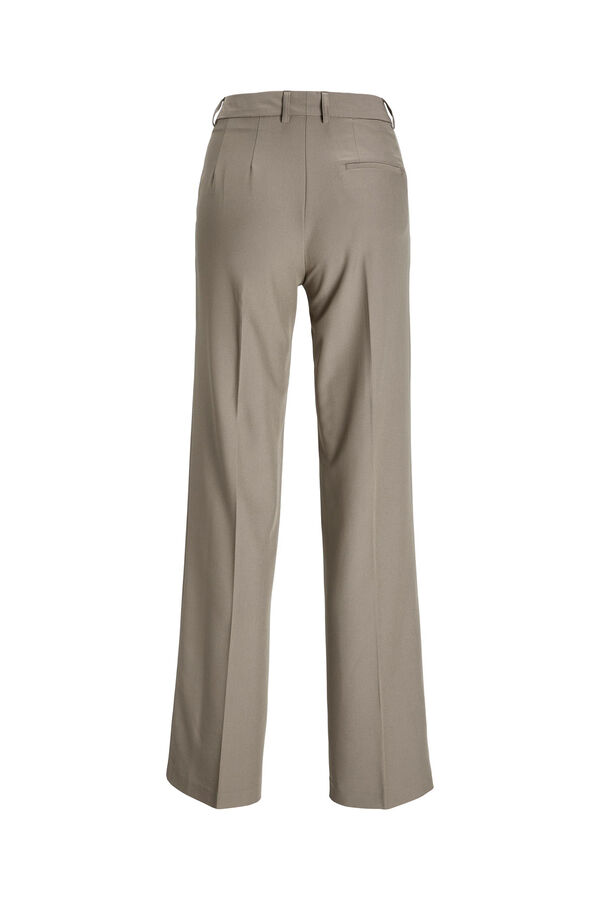 Springfield Pantalón clásico marrón medio
