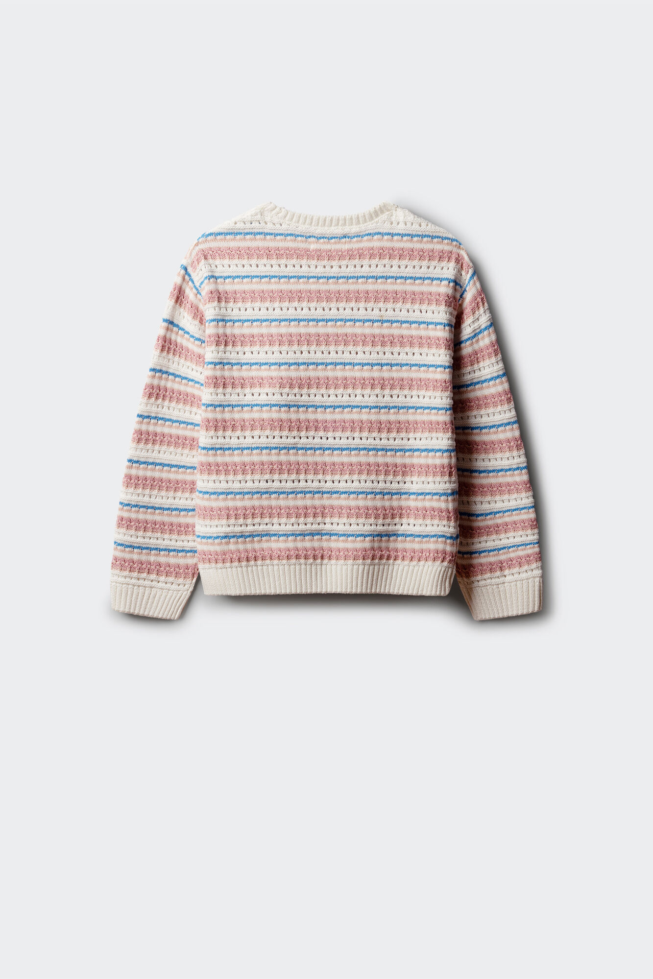 Springfield Kids Prugasti džemper za devojčice